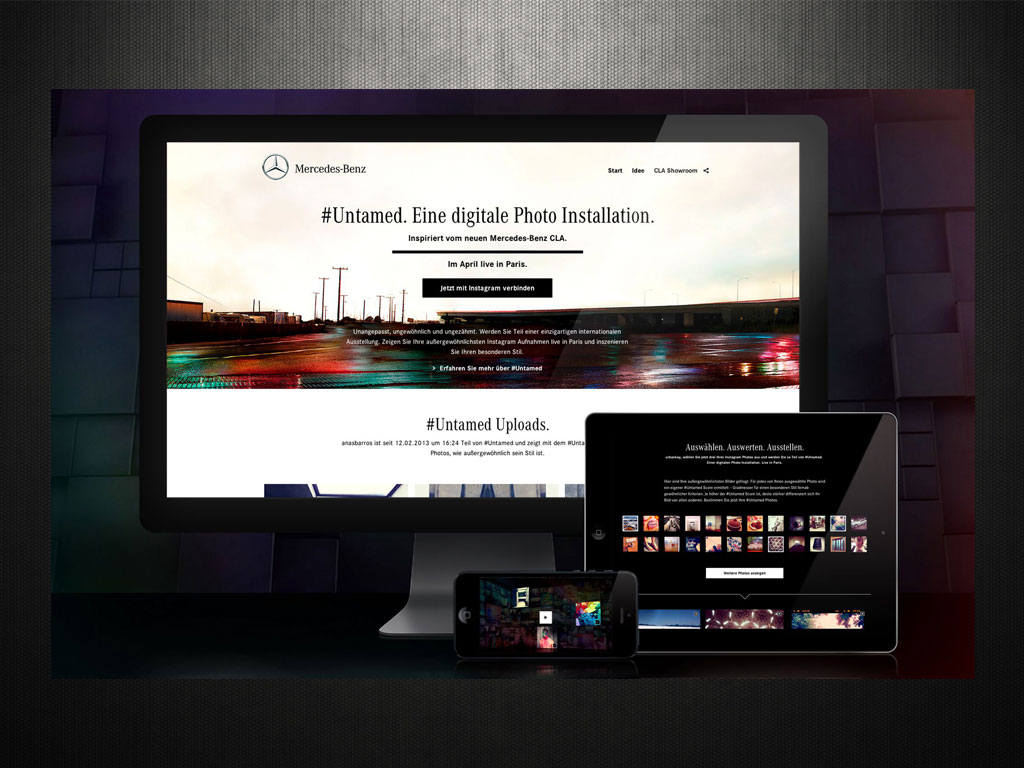 Mercedes CLA Launch campaign